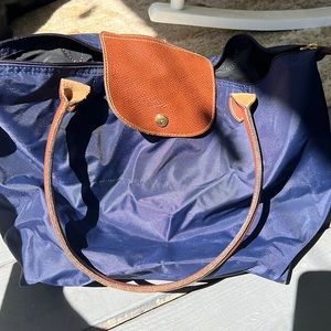Longchamp navy bag